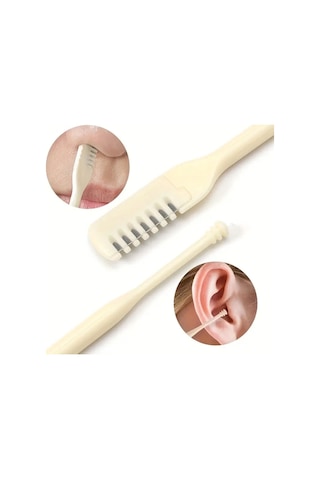 Buffer 2'si Bir Arada 2 Parça Kutulu Burun Kıl Alma Ve Kulak Temizleme Aparatı