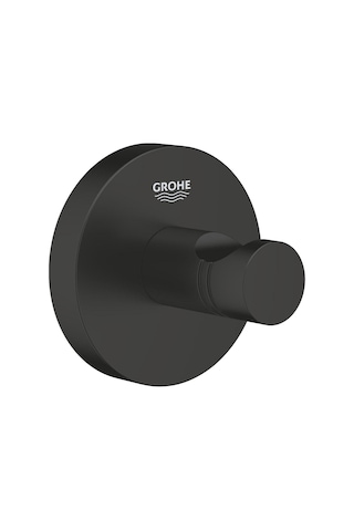Grohe Essentials Havlu/bornoz Askılığı - 1024602430 Siyah