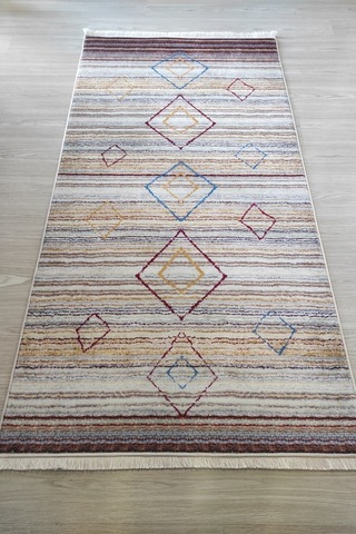 Bambu Dekoratif Renkli Mutfak Halısı Yıkanabilir Salon Halısı-100X300