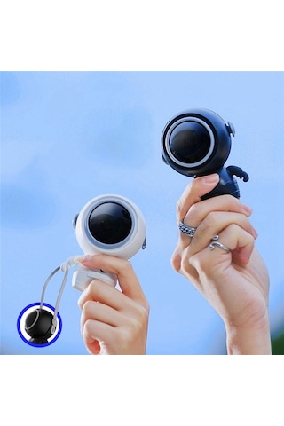 El Astronot Asılı Boyun Fan Soğutma Asılı Çanta Fanı Usb Şarj Edilebilir Mini Çok Fonksiyonlu Fan, Siyah Pjgus3 Var Ayaklı Siyah 5 Adetten Az