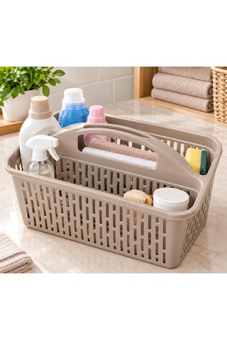 Bölme Düzenleyici Sepet Divided Organizer Basket Kahveregi