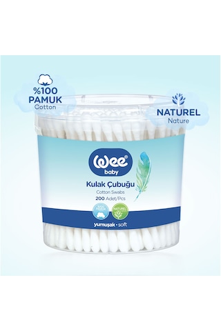 Wee Baby Bebek Kulak Çubuğu 200'lü