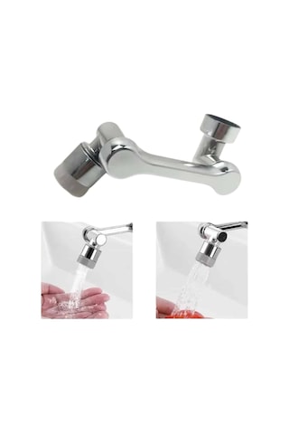 Nrzsnt Dönebilen Musluk Başlığı Akrobat Mutfak Banyo Musluk Ucu Başlığı Oynar Başlıklı