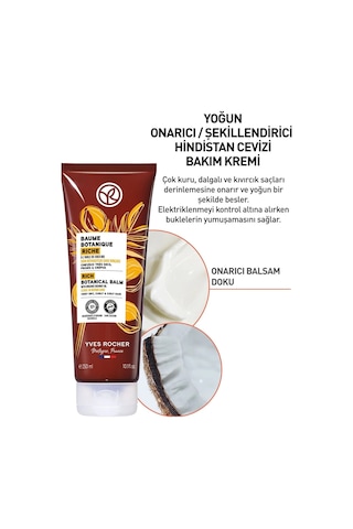 Yves Rocher Baume Botanique Riche Yoğun Onarıcı/Şekillendirici 250 ML