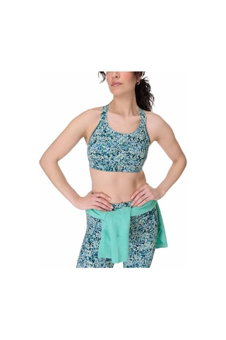 Sweaty Betty Sweaty Betty Power Medium Support Sports Br Kadın Siyah Fitness Bra 5113 Pembe