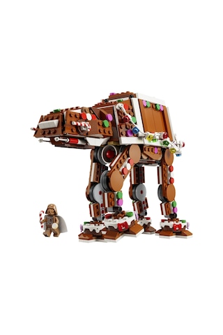 LEGO® Star Wars™ Zencefilli Kurabiye AT-AT™ Walker 40806 –10+ Yaş Çocuklar için Minifigür İçeren Yılbaşı Oyuncak Yapım Seti (697P)