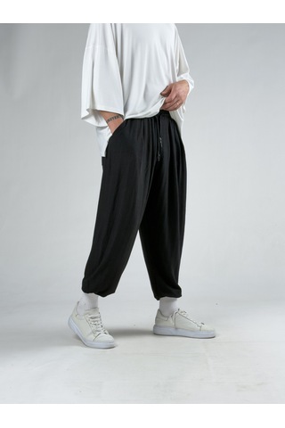 Cocopelli Bürümcük Siyah Erkek Jogger Pantolon Coc3177