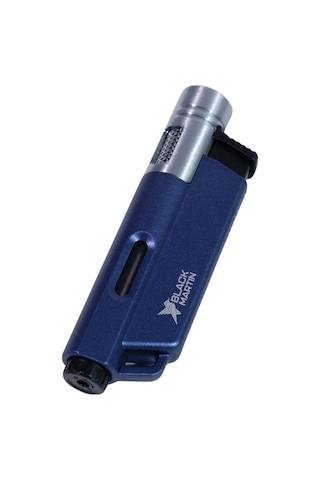 Black Martin Tek Torch Pürmüz Mavi Puro Çakmağı - Tr9302