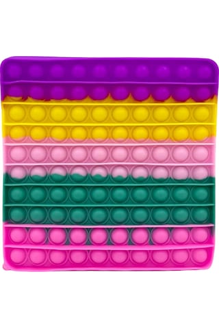 Popit Kare Pop İt Stres Oyuncağı 20x20 Cm 1 Adet Popit Kare Pop İt Stres Oyuncağı 20x20 Cm 1 Adet