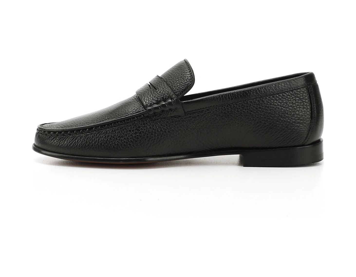 Gönderi R Erkek Siyah Kösele Taban Hakiki Deri Loafer Ayakkabı Ddma84527509 Siyah