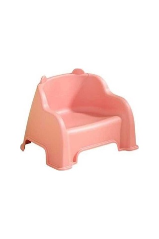 Flybuy Taburesi Suntek Sırtlı Küçük Hafif Pembe Banyo Tabure, Mutfak Ve Yatak Odası İçin Uygun Pembe