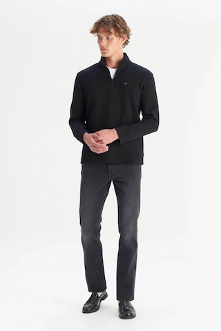 Wrangler Regular Fit Siyah Erkek Sweatshirt W2520532001 Siyah