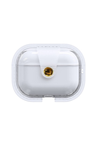 Mobilteam Air-pods Pro Airbag 33 Darbelere Karşı Dayanıklı Magnetik Kılıf-şeffaf Şeffaf