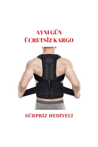 Bgvibe Balenli Dik Duruş Korsesi Bel Sırt Kamburluk Önleyici Korse Dik