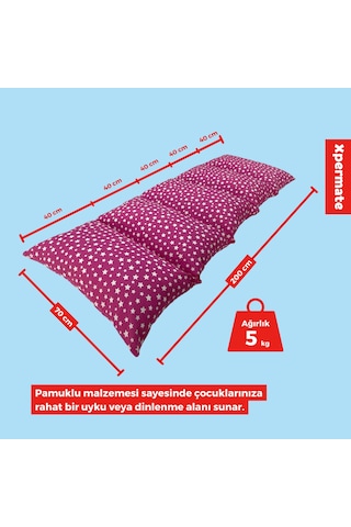 Xpermate Katlanır Pofuduk Çocuk Bebek Yer Minderi