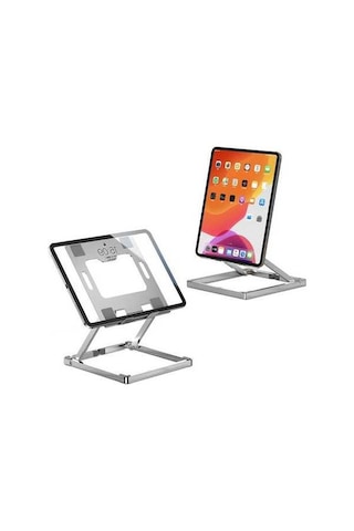 Ebitda Pratik Katlanır Standı H12mini Tablet Destek, Ayarlanabilir Açılar, 13,3 Dizüstü İçin Masaüstü Desteği