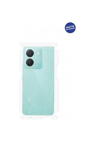 Vivo Y27s Mat Arka Ve Yan Koruyucu Tpu Film