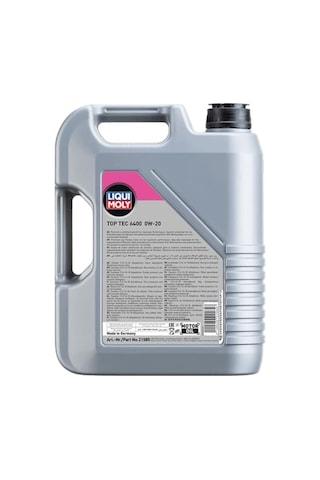 Top Tec 6400 0w-20 5 L Otomotiv Bakım Ürünü