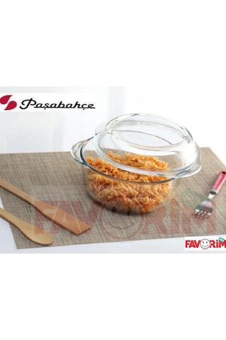 Paşabahçe 59013 Yuvarlak Kapaklı Tencere Borcam 3 L