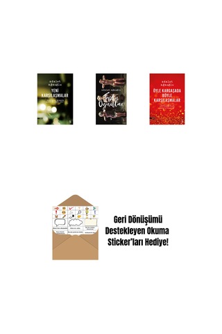 Yeni Karşılaşmalar + Toplu Oyunlar Ciltli + Öyle Kargaşada Böyle Karşılaşmalar + Okuma Sticker'ları