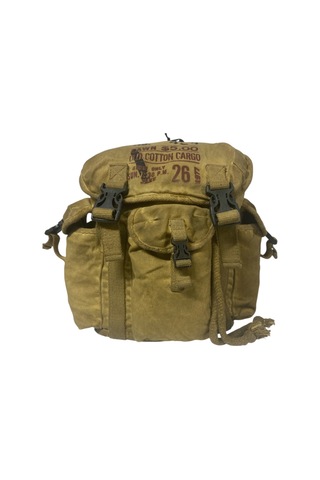 Kaliteli Tek Gözlü Vintage Disayn Unisex Sırt Günlük Okul Gezi Kamp Trekking Çantası Kc Ahtapot Bag Sarı Bordo