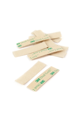 Sj4570 Şeffaf Cırt Dual Lock Yapışkanlı Cırt 1000 Kez Açılıp Kapanabilir 25mm X 25cm