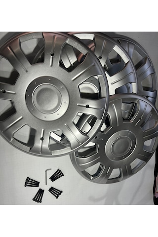 Karsan J9 Premier Pejo Gri Jant Kapağı 4 Adet Vida Ve Anahtarlı
