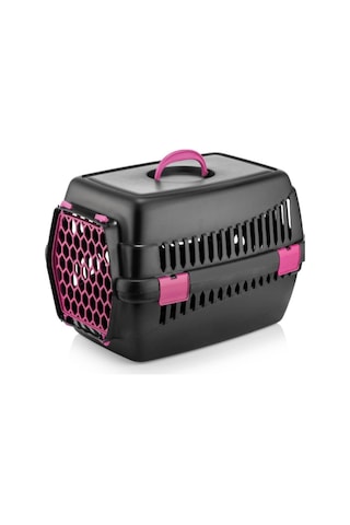 Özel Üretim Mikopet Evcil Hayvan Taşıma Sepet Çantası Kedi Köpek Plastik Kafes 49x35x32,5