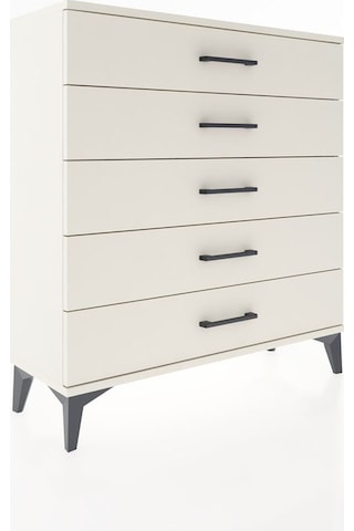 Arges Şifonyer 5 Çekmeceli 88x30x96 Aytaşı-aytaşı Aytaşı