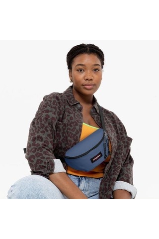 Eastpak Springer Powder Pilot Mavi Black Bel Çantası