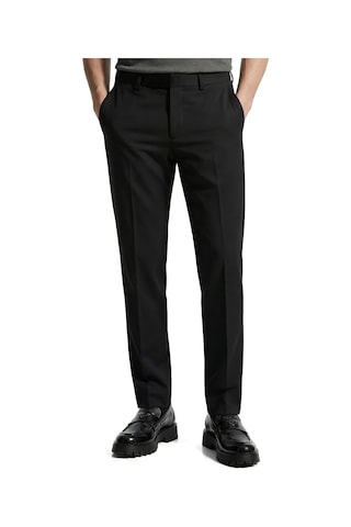 Düz Kumaş Slim Fit Klasik Erkek Pantolon Rafael Siyah