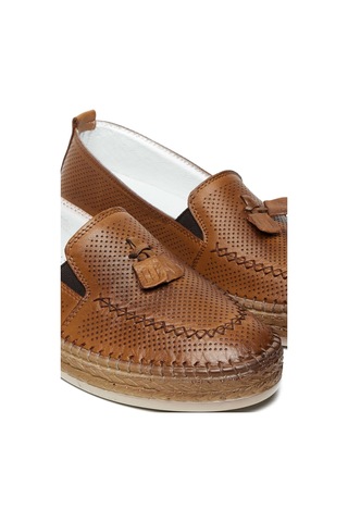 Bestello Püsküllü Poli Taban Casual 020-050 Kadın Ayakkabı Taba