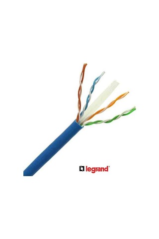 Legrand 32861 Utp Cat6 500Mt Mavi Data Kablosu