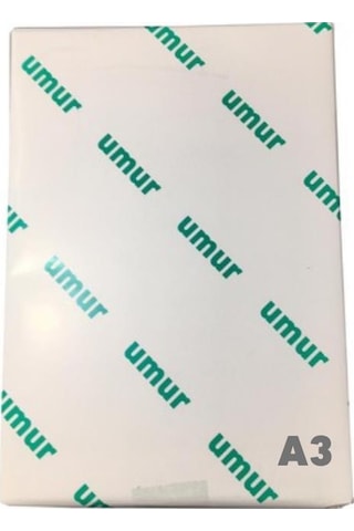 Umur A3 Parlak Kuşe Kağıt 170 Gr 1 Paket 250 Yaprak