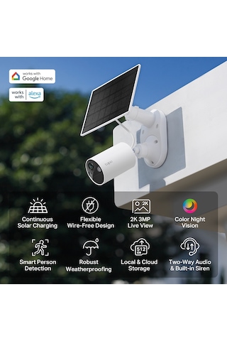 Tp-link Tapo C410 Kıt, 2k 3mp, Renkli Gece Görüşü, Ip65 Sertifika