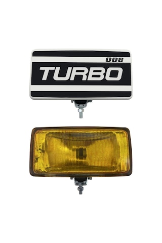 Turbo 008 Oto Sis Farı Sarı Camlı 1 Adet