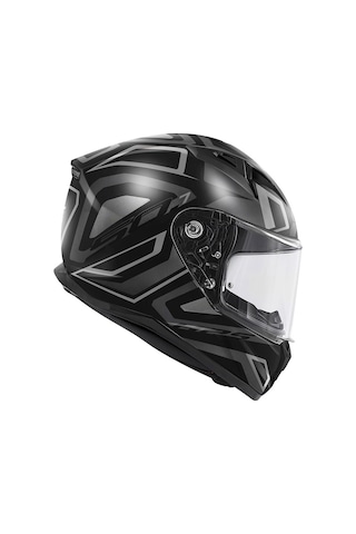 50.7 Proton Mat Tıtanıum-siyah Kask Tek Renk