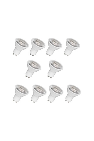 10'lu Value Par16 50 36d 4.5w Soğuk 4000k Gu10 Ampul Sku: Smg8690010169709 Açık Kahverengi
