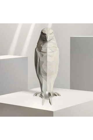 Youtek Kaya Desenli Kartal Formlu Led Duvar Lambası - 3d Hoyografi Projeksiyon, Yumuşak Işık, Yatak Odası/ Koridor Dekorasyonu 22.5x12 Cm Beyaz