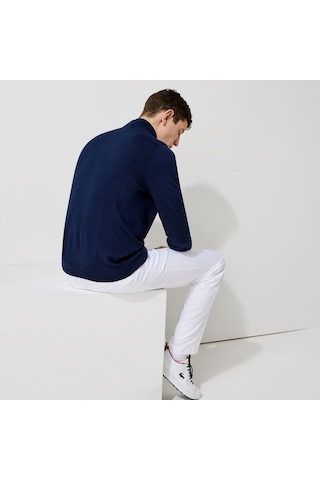 Lacoste Erkek Sweatshırt Ah4789-00-166 Lacivert