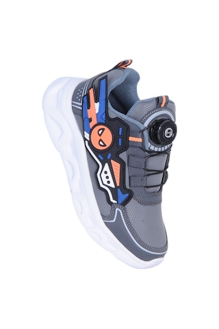 Ayakcenter Yido 110 Füme Akıllı Bağcıklı Erkek Çocuk Spor Ayakkabı