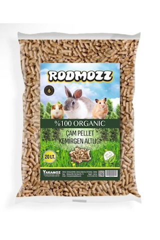 Rodmozz Doğal Organik Kemirgen Altlığı Talaş Çam Peleti 20 L Rodmozz Doğal Organik Kemirgen Altlığı Talaş Çam Peleti 20 L