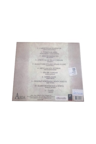 Haluk Çetin Cd Çaresi İsyan Olmuştur İmzalı