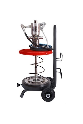 Ckm A262 Havalı Gres Pompa Teneke Tipi Taşıma Arabalı 16 KG