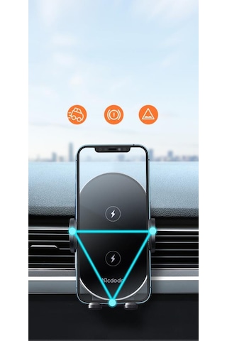 Mcdodo Ch-1600 Kablosuz Magsafe Özellikli Araç Şarj Cihazı 15w