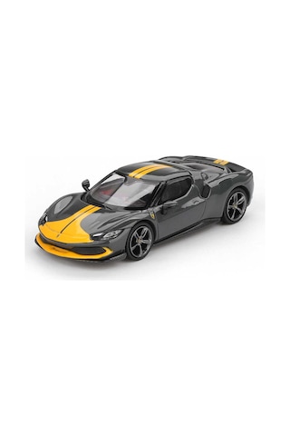 Mini Gt Bbrfer64007 1/64 Bbr Ferrari 296 Gtb Assetto Fiorano Grigio Scuro