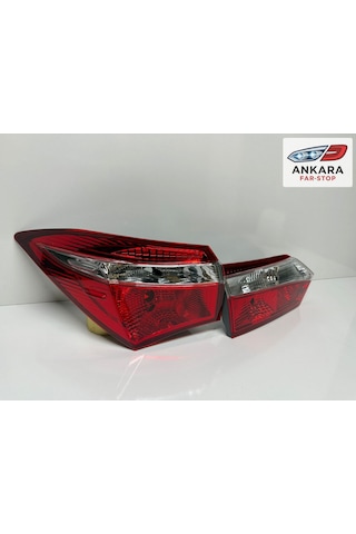 Toyota Corolla 2013 - 2015 Stop Lambası Sol İç Ve Dış Takım 2 Stop