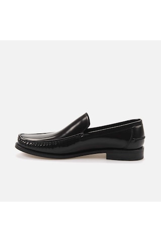 Kemal Tanca Bağcıksız Erkek Loafer 6219 Siyah