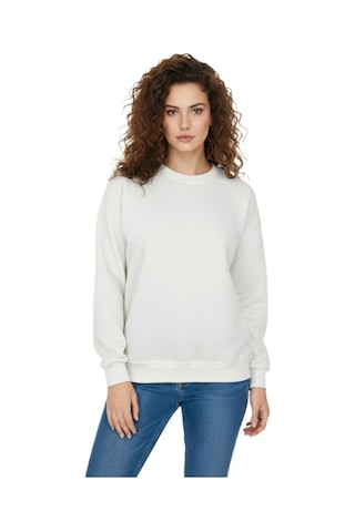 Baglan Kadın Spor Sıfıryaka Sweatshirt Bgl-st05061 Krem