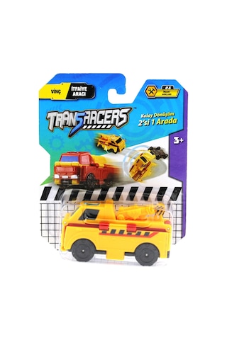 Transracers Dönüşen Araçlar Vinç - İtfaiye Aacı